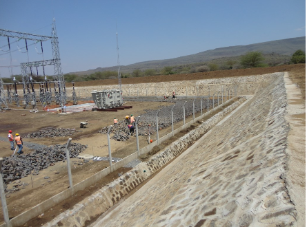 Suswa Sub-station civil works &drainage